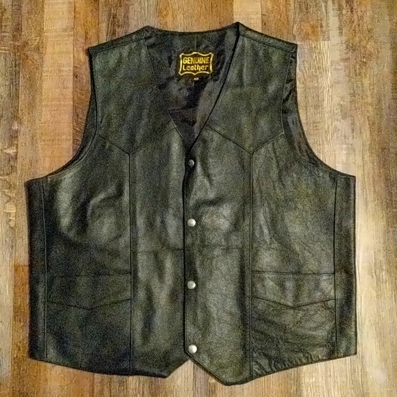 genuine leather Other - Leather vest